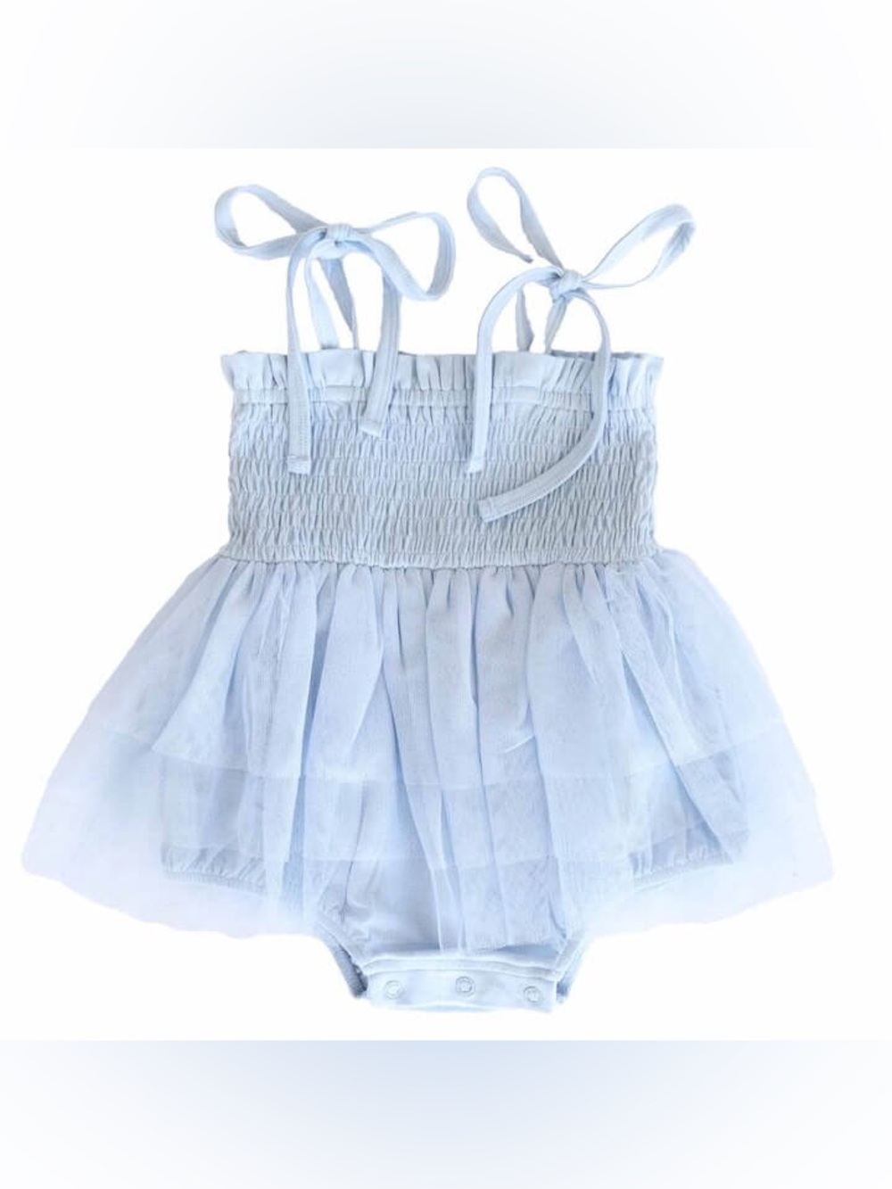 Caden Lane blue tutu bodysuit